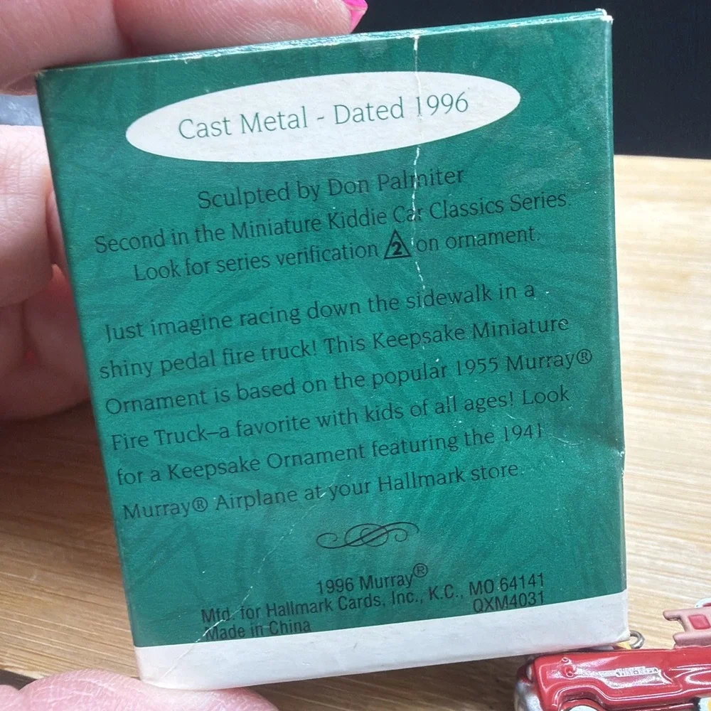 Hallmark keepsake ornament
